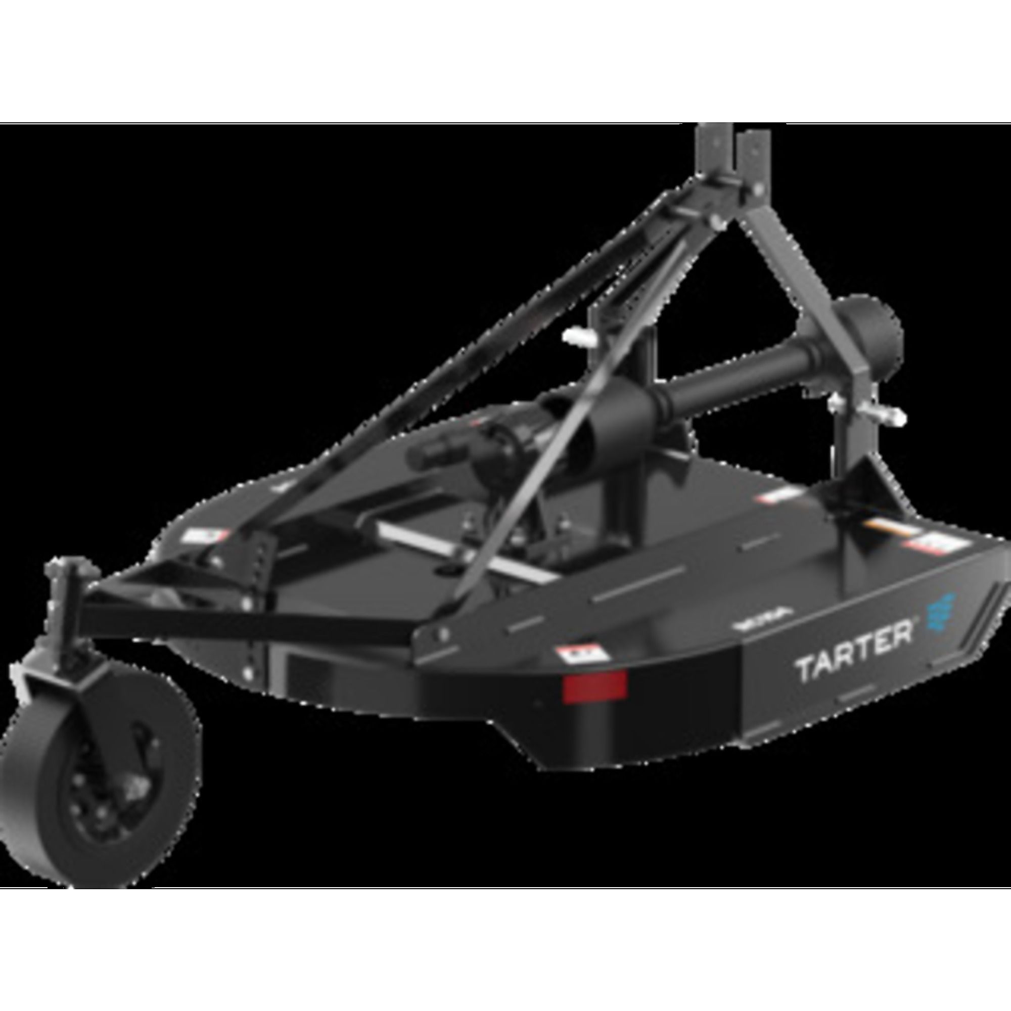 Tarter 100 Series Rotary Cutter - 4ft. Width, 12-Ga. Deck, Heat-Treated Blades, Model# RC104BL